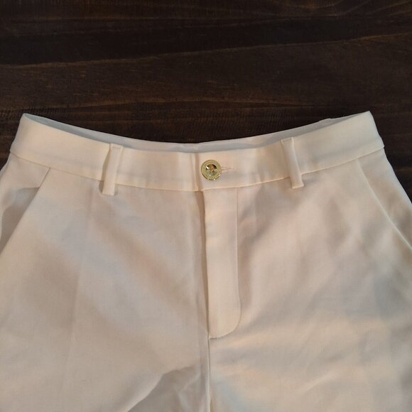 Lilly Pulitzer Colletti High Rise Wide Leg Trouser Pant SZ 6 Coconut White - Picture 6 of 11